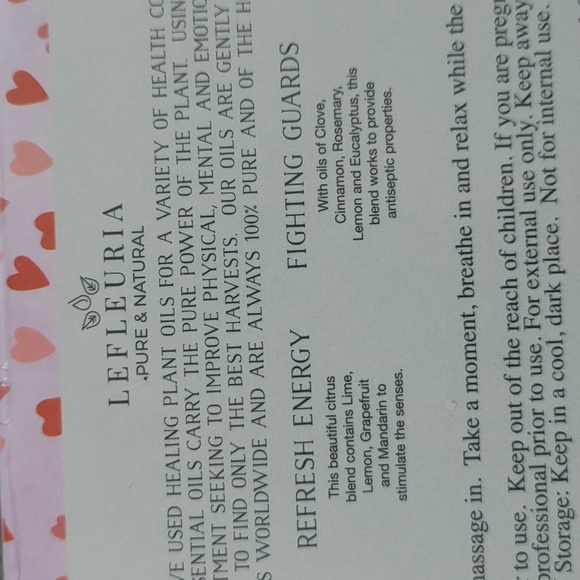 Lefleuria Pure and Natural Love and Romance Massage Body Oil Set - Picture 9 of 13